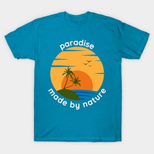 Paradise dark background T-Shirt